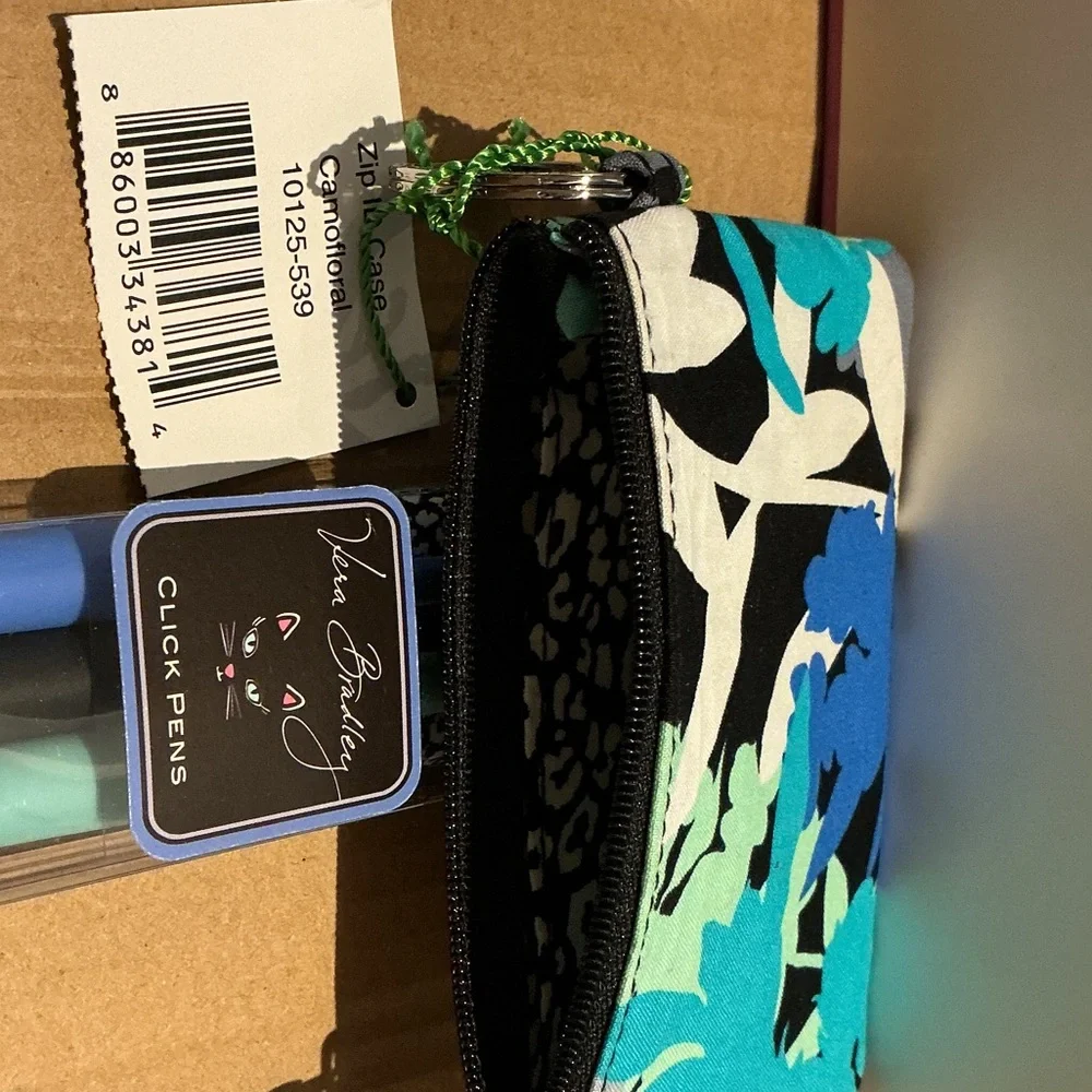 Vera Bradley Black and Blue Stationery Collection - Picture 5 of 6